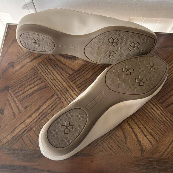 🥿 Naturalizer N5 Comfort Ballet Flats sz 8 W Tan Jewels - Picture 8 of 9